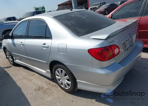 2003 Toyota Corolla S from USA, damaged, VIN 1NXBR32E03Z078196